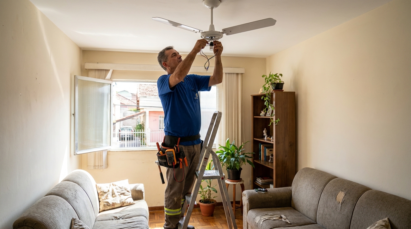 Montagem de Ventilador em São José dos Campos‑SP